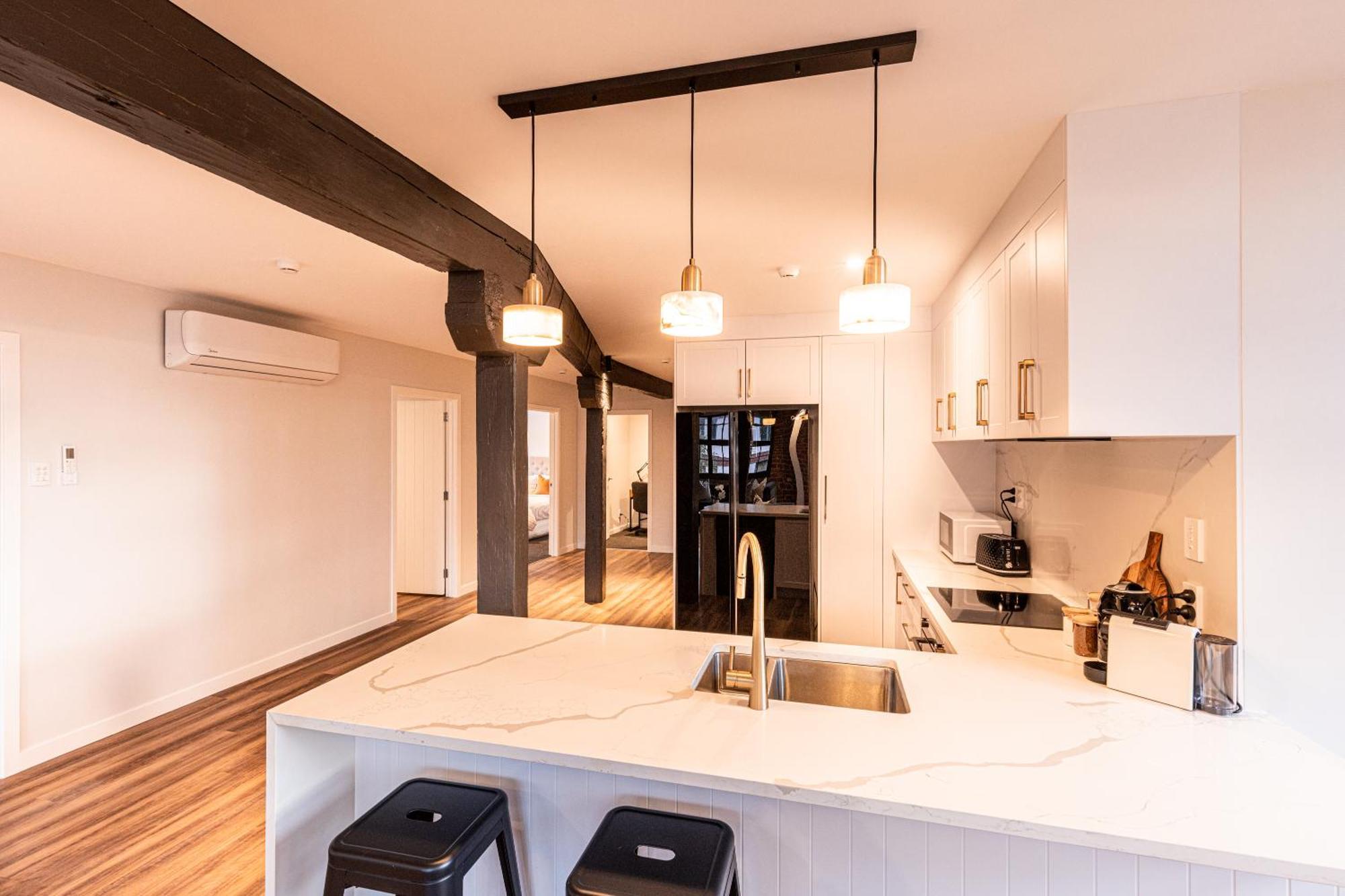 Johnston Apartments - Award-Winning Building, Your Unforgettable Stay Whanganui Luaran gambar