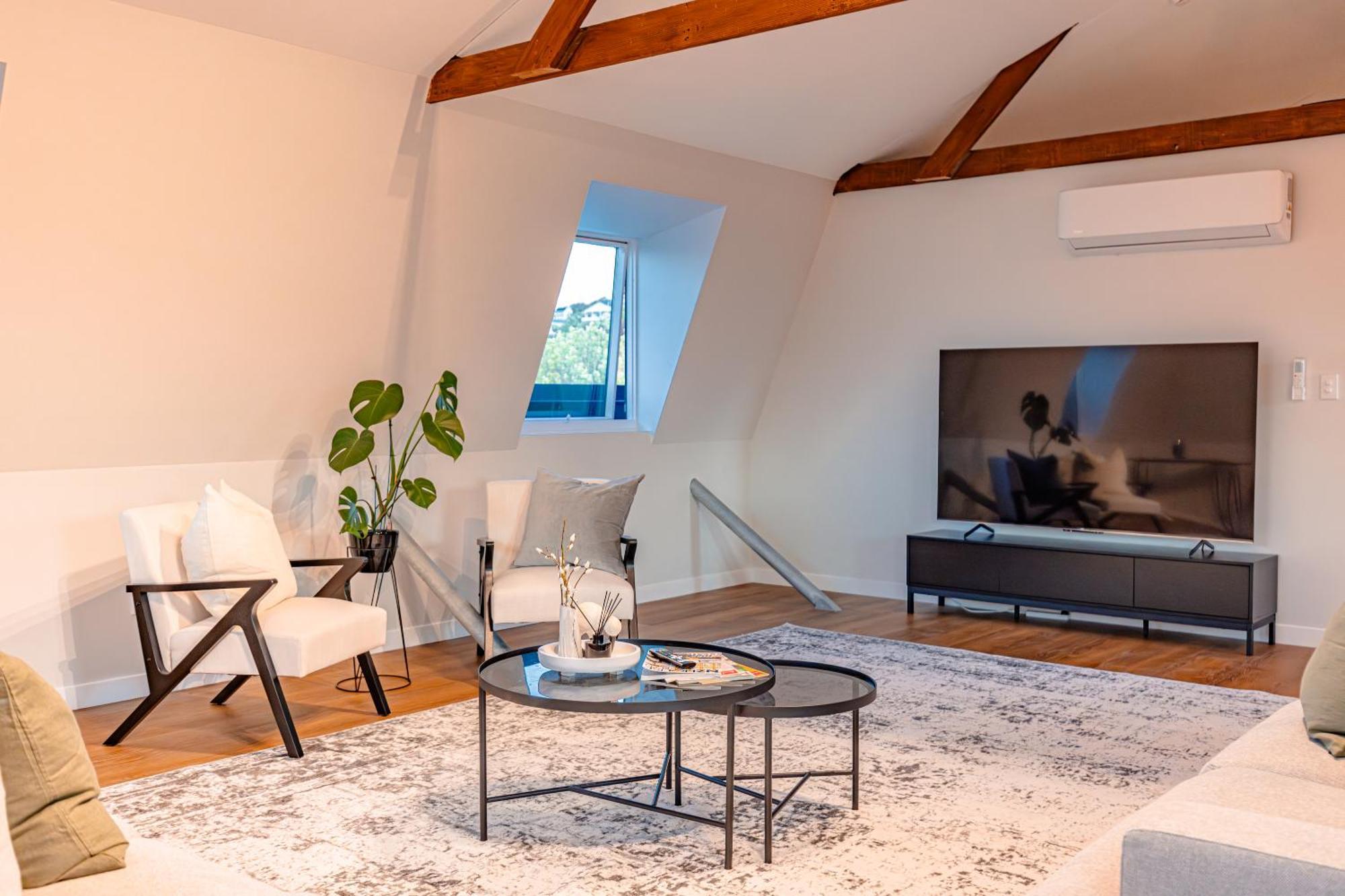 Johnston Apartments - Award-Winning Building, Your Unforgettable Stay Whanganui Luaran gambar